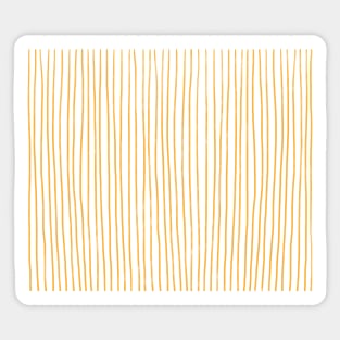 Yellow stripes Sticker